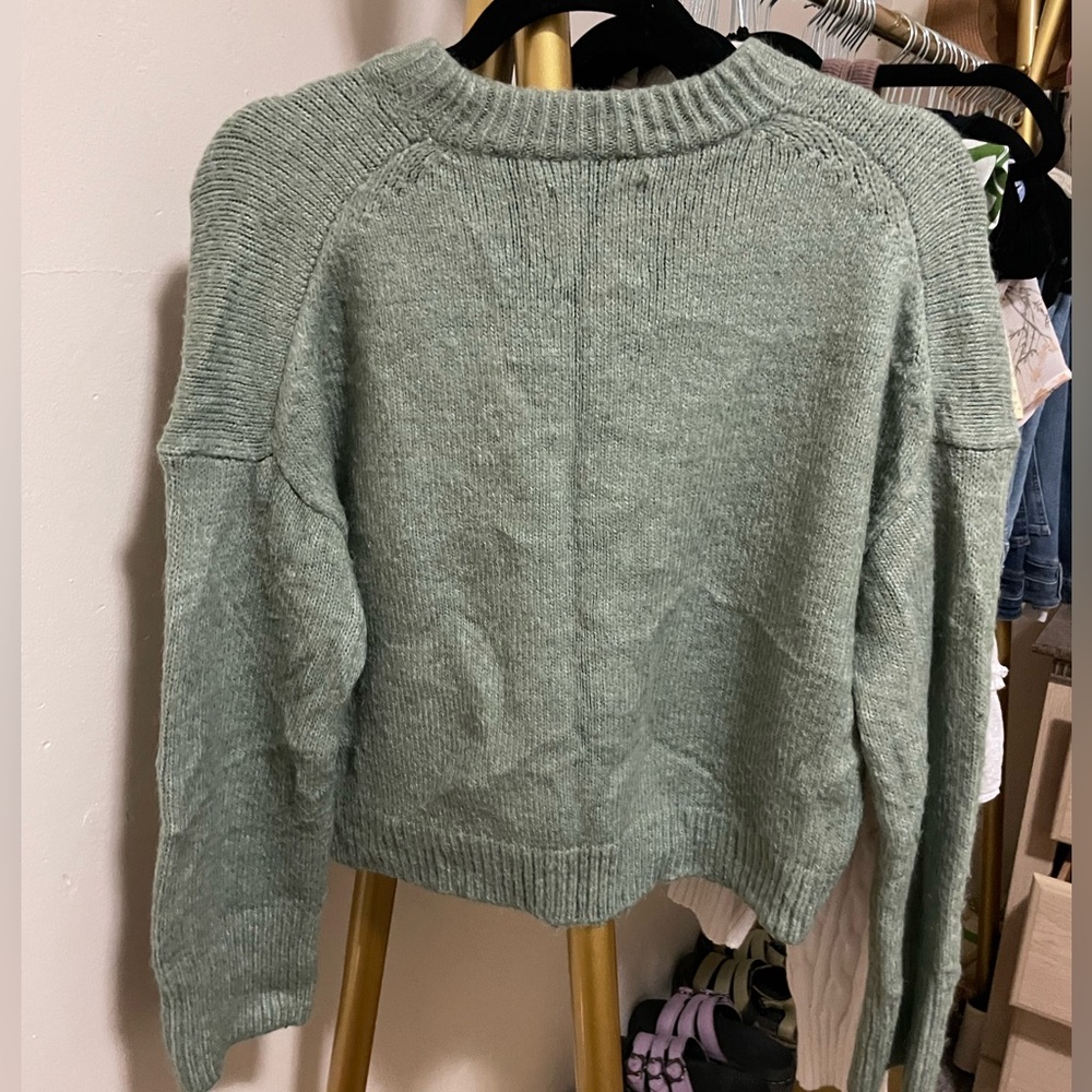 Abercrombie & Fitch Sage Knit Cardigan